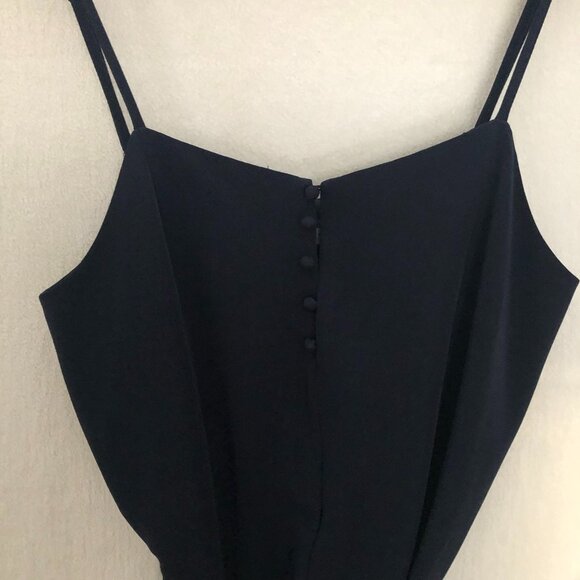 All : Row Los Angeles Classic Navy Jumpsuit: Size M - Picture 1 of 16